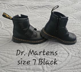 Dr. Martens Black Boots Size 7