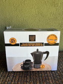 Cook Prep Eat – Espresso coffee Maker Set