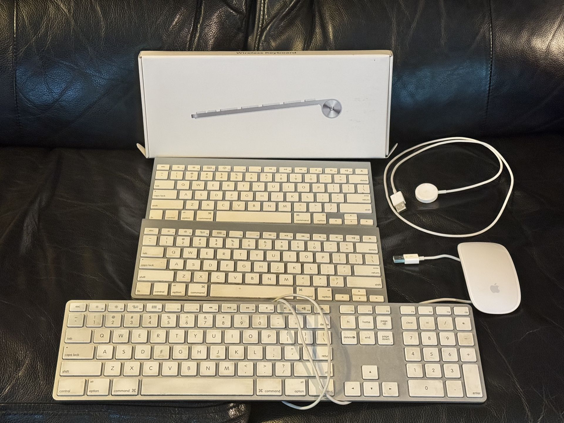 Wireless Mac Keyboard Mouse for Parts