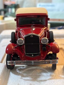 Budweiser metal trucks