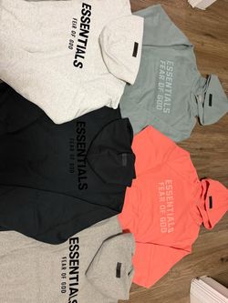Fear of God Essentials Hoodies Bundle of 5