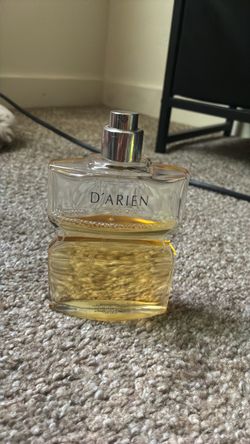 D'Arien Fragrance Bottle Partially Used