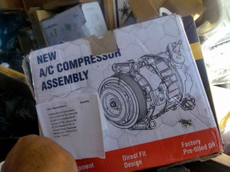 AlpaSpare A/C Compressor Assembly with Clutch