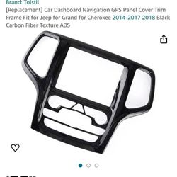 Jeep Dashboard Trim Panel 