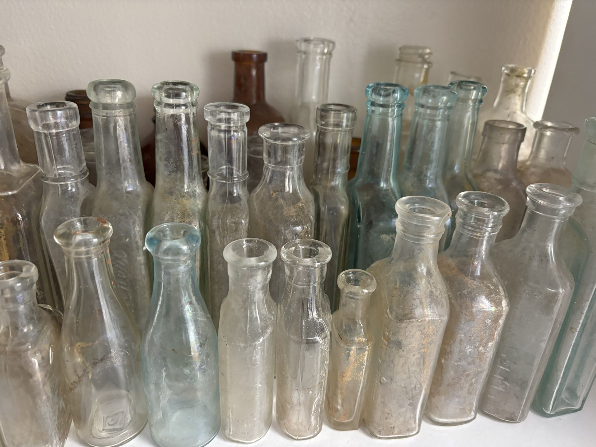 Antique Bottle Collection for Sale