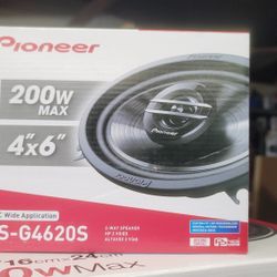 PIONEER 4X6 SPEAKERS NEW