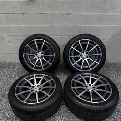 20" OEM AMG Staggered Mercedes-Benz GLC Wheels Set of 4 20x9.5 & 20x10.5 5x112