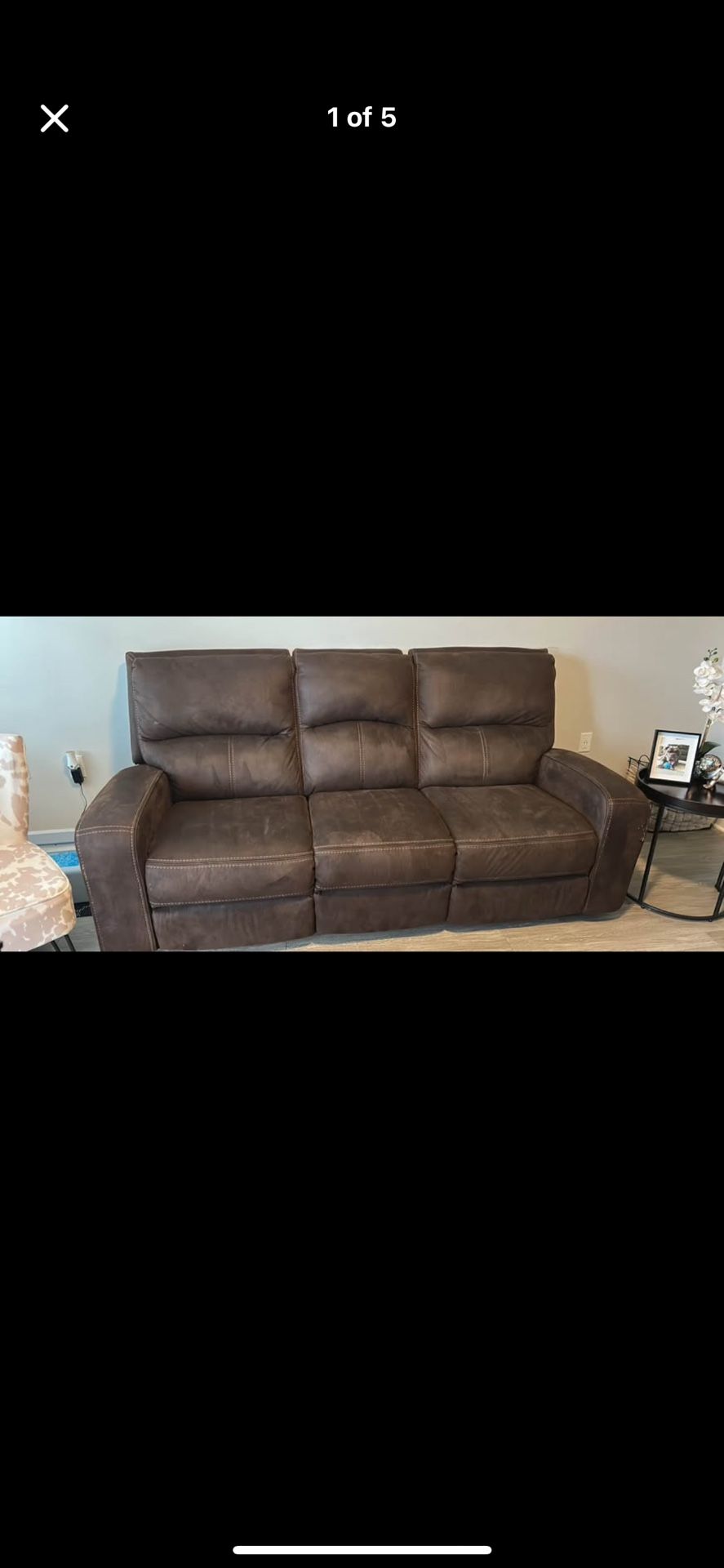 Ashley furniture Double Reclining Sofa