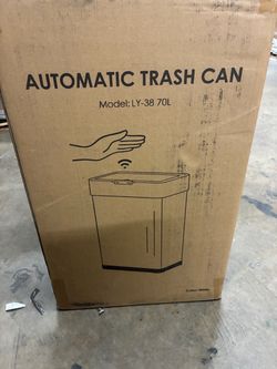 Brand New 18.5 Gallon White Automatic Sensor Trash Can