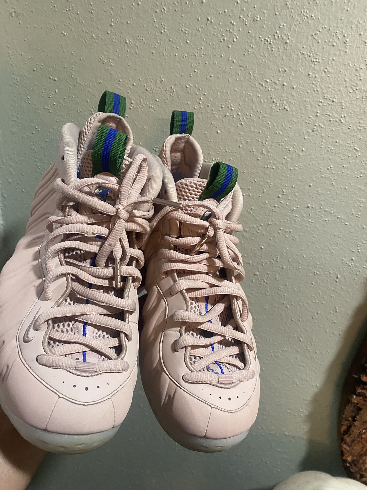 Particle Beige Mint Green Foamposites Nike Air Foamposite One