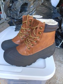 Winter Snow Boots with Sherpa Lining