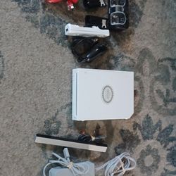 Wii Console And Controllers