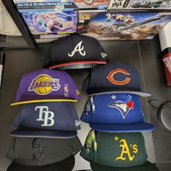 New Era 9 Fifty Snapbacks (Basketball, Baseball, Football)