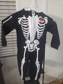 Kids’ Skeleton Jumpsuit Costume