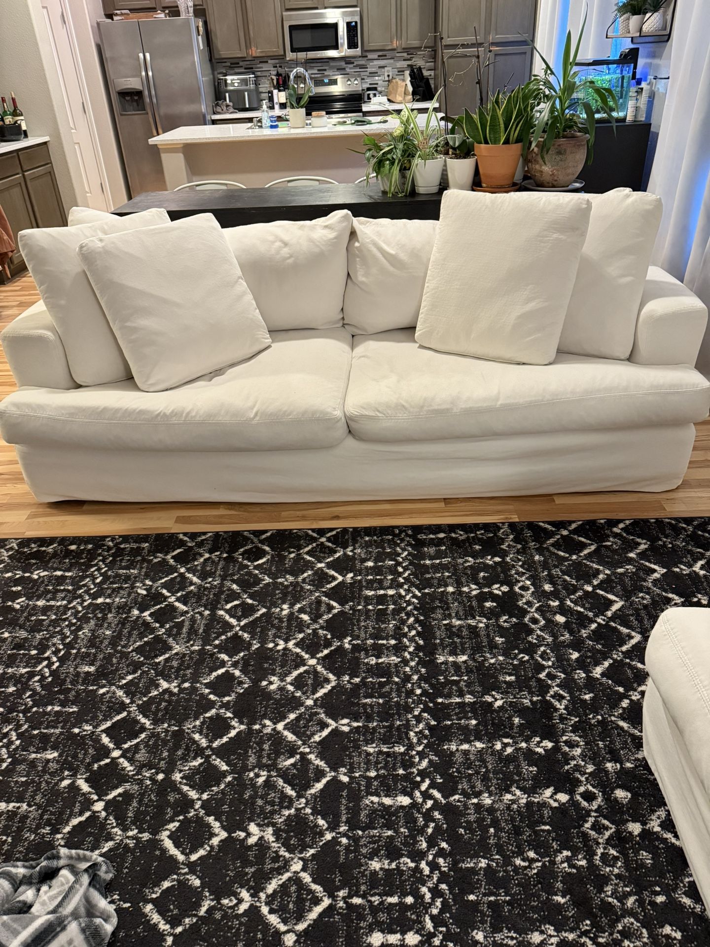 Macy’s Brenalee Slipcover Couch And Chair