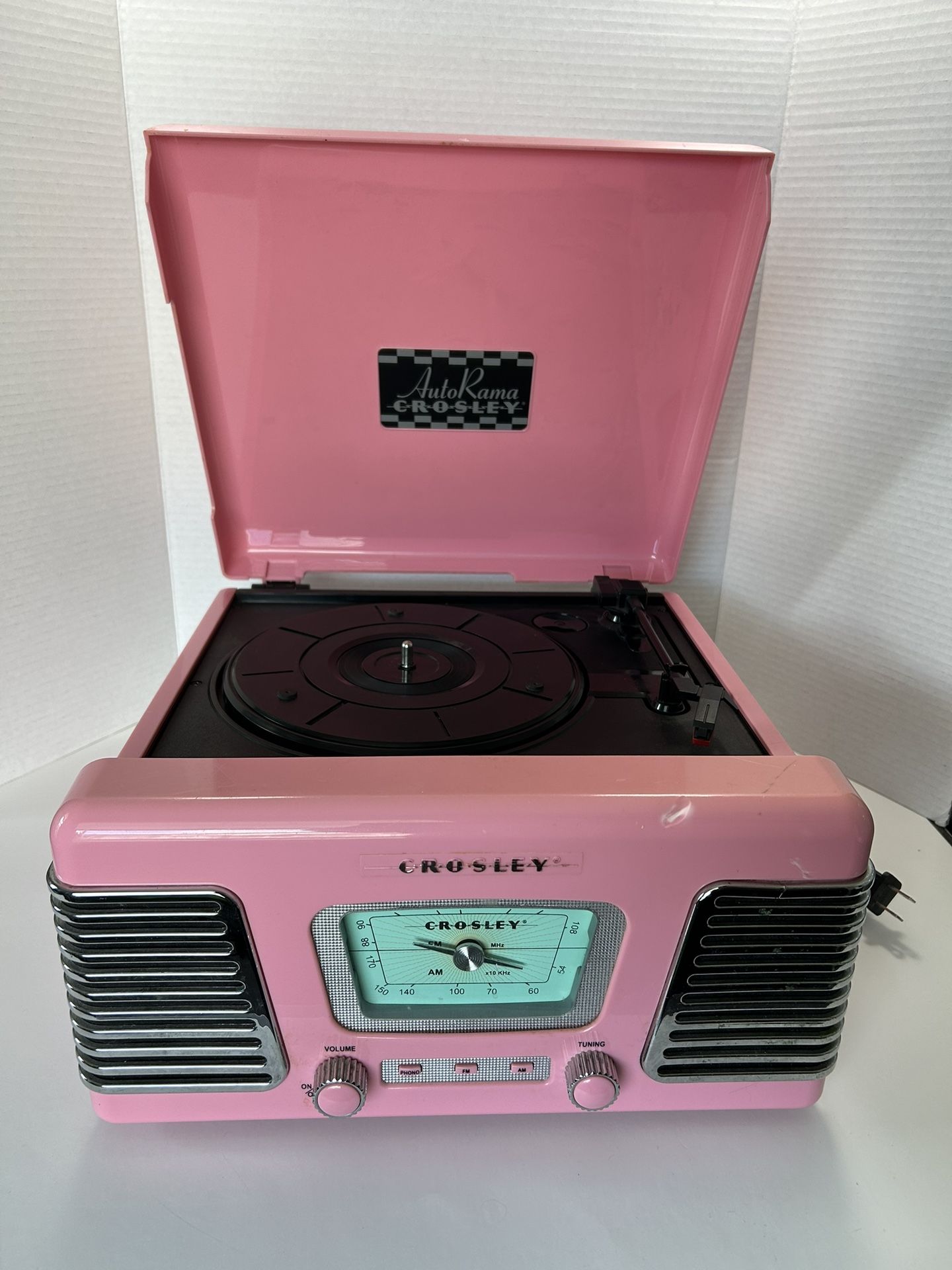 CROSLEY Record Player with Am/Fm Radio Model: CR-711