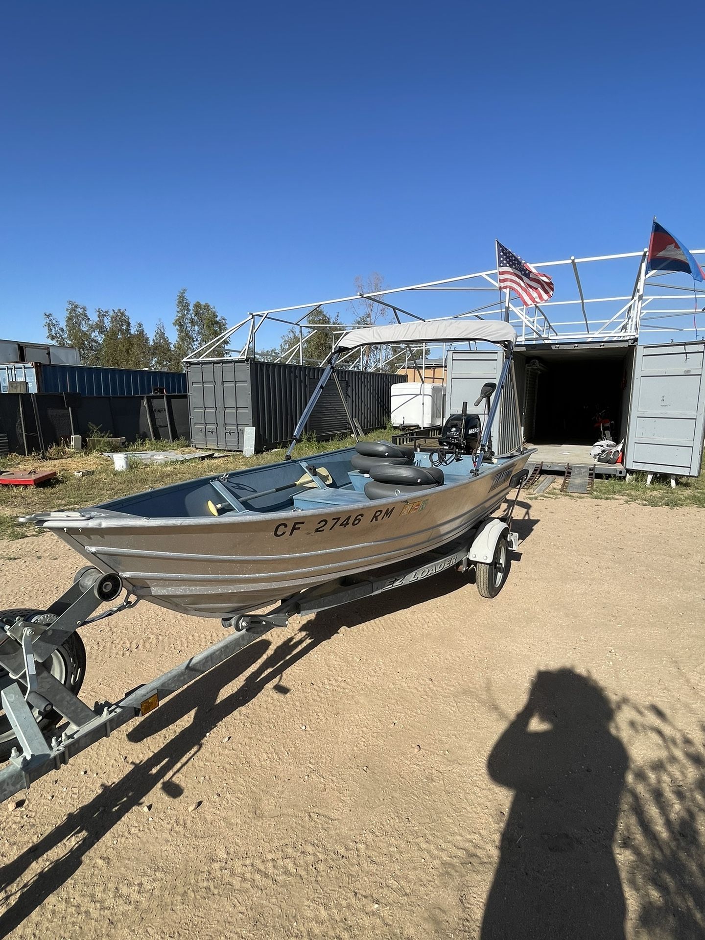 Klamath 12ft Welded Aluminum Boat for Sale in Hesperia, CA OfferUp