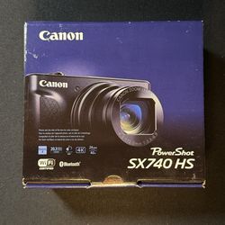 Canon PowerShot SX740 HS  (Silver Color)