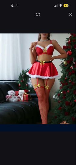 Red Christmas Lingerie