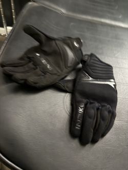Motorcycle gloves small black