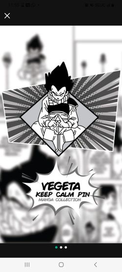 PIN vegeta keep calm manga dragon ball