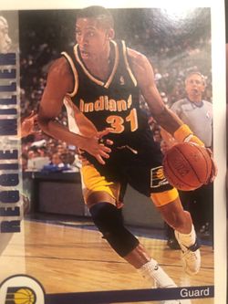 Reggie Miller Indiana Pacers NBA Basketball Card