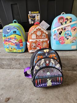 Mochilas De Coleccion De Dysney Completamente Nueva