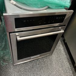 Kitchenaid 24” Wide Built In Single Wall Oven Stainless Steel 
