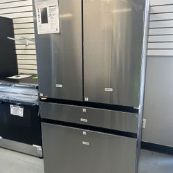 Samsung Bespoke Stainless Refrigerator 
