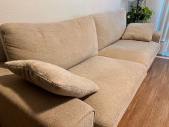 Beige couch