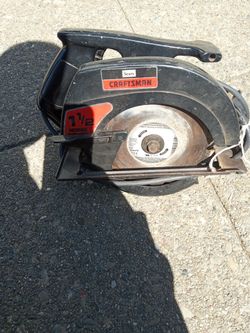 Craftsman 1 1/2 Saw $25