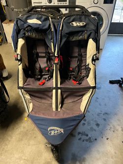 Bob double stroller.