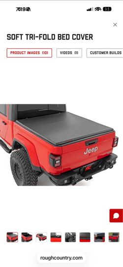 Jeep gladiator lona de caja