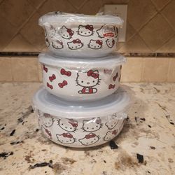 Hello Kitty Bowls