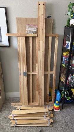 IKEA Tara Bed Frame and Avocado Mattress (Full)