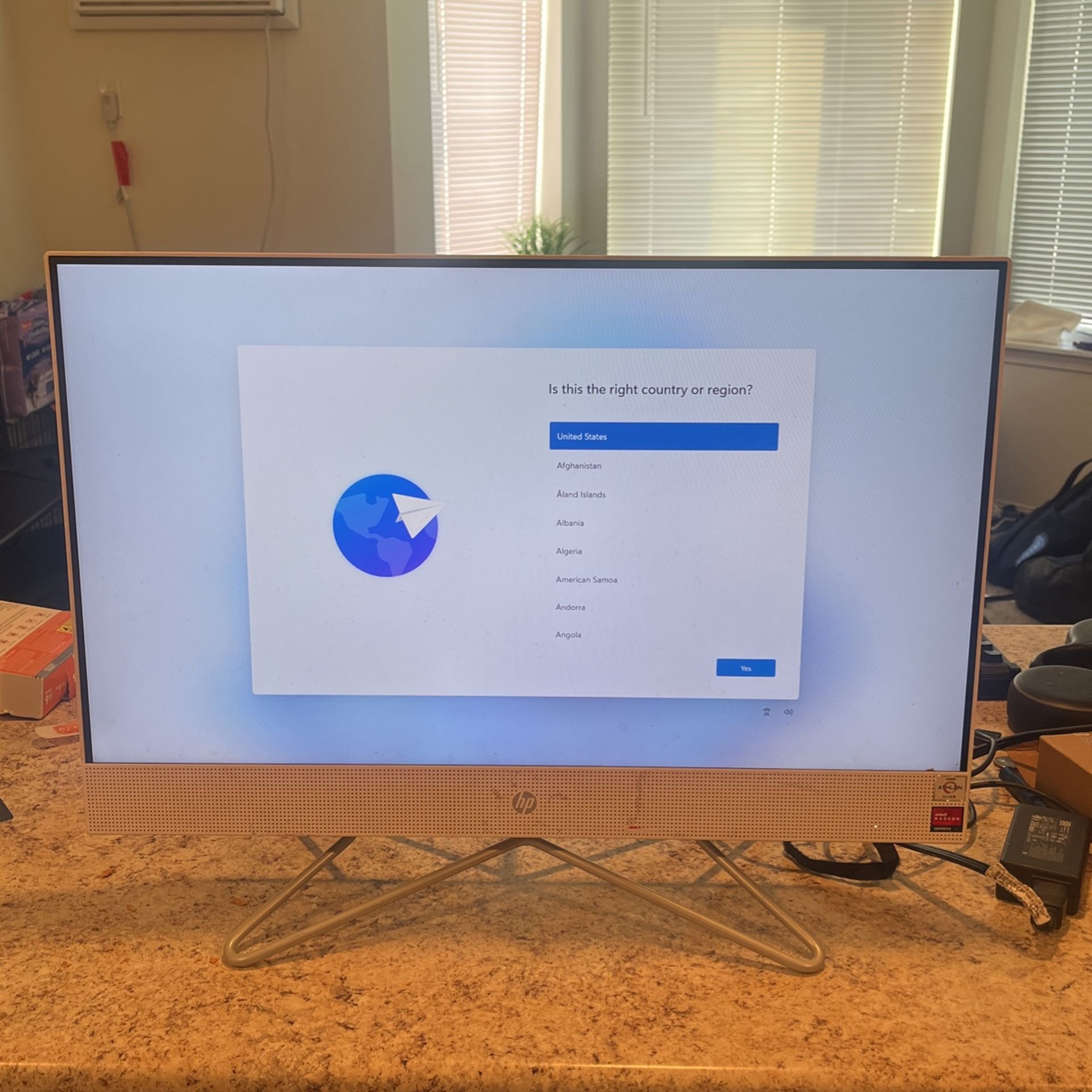 HP 21.5" All-in-One Desktop