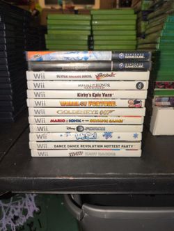 Wii/GameCube Videogame Lot/Bundle