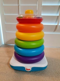 Fisher Price Rainbow Color Rings Stackers