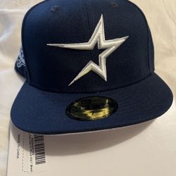 Astros Fitted Size 7