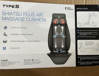 Shiatsu Plus Air Massage Cushion