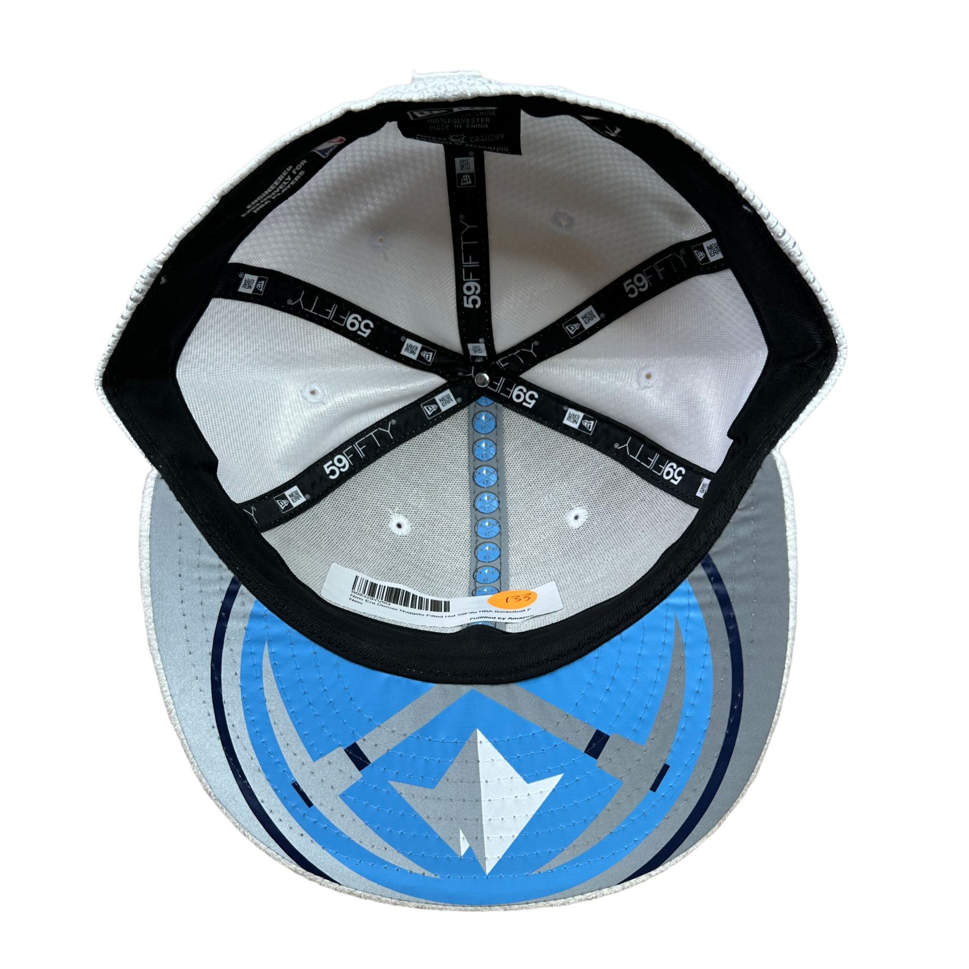 New Era 59Fifty NBA Denver Nuggets Fitted Cap