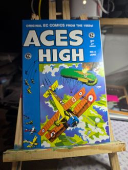 1950s An Enterta inigualable comics aces high #3  War