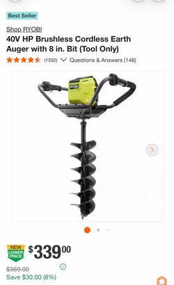 Ryobi Hole Digger Auger