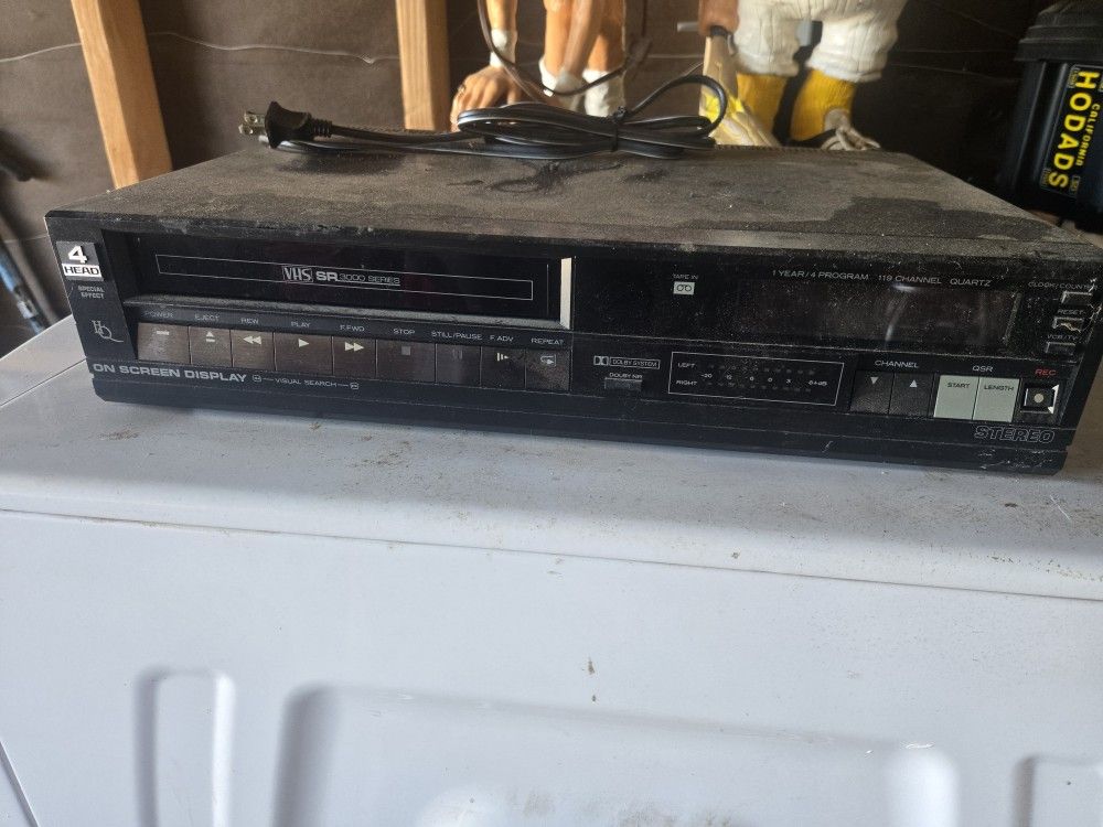 VCR With CD Player