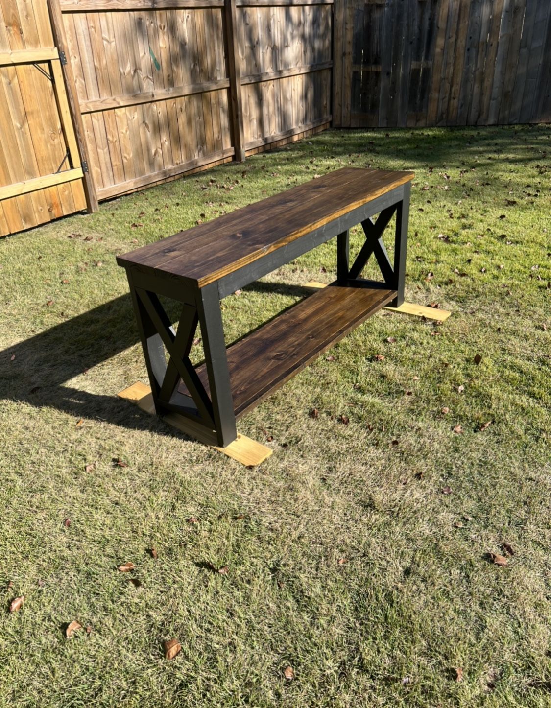 Custom Built Entry Way Table