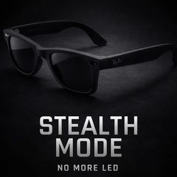 Ray ban meta Led removal