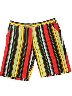 Loudmouth Golf Shorts Men’s Size 40 Multicolor Stripes EUC