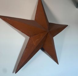 XL Vintage Metal Star