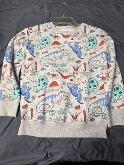 Boys Dinosaur sweater new size 7