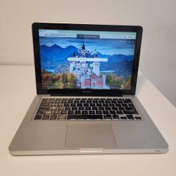 MacBook Pro 13-inch laptop mid 2012 Intel core i5  2.5 GHZ 8GB RAM 500GB Sata Disk  MacOS Catalina version 10.15.3 Comes with power cord.